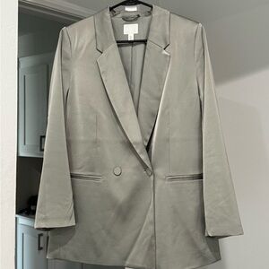 H&M - Oversized Sage/Green Blazer - NWT